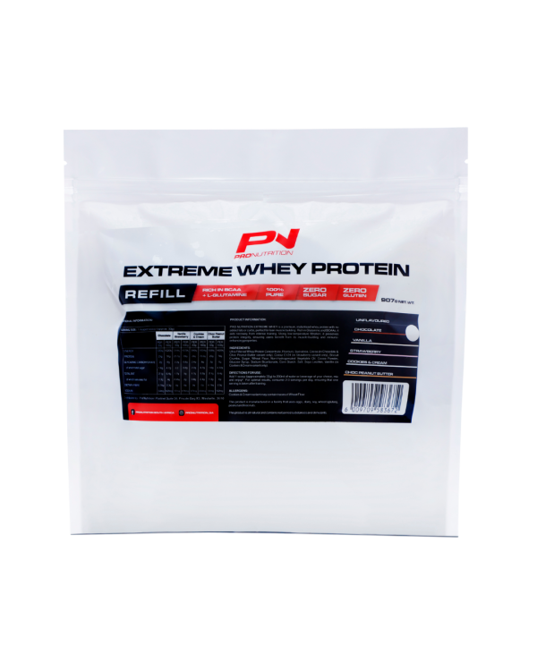 Extreme Whey Cookies and Cream Refill Pouch 907g